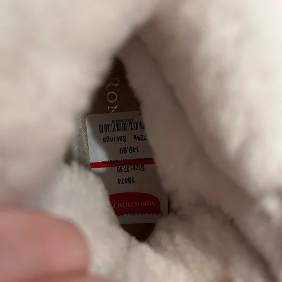 Ron White All Day Heels Nazara Water Resistant Shearling Lined Winter Boot - Picture 5 of 7